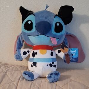 Stitch Plush Toy with Blue and Black Accents
